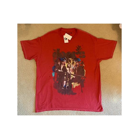 NWT Buckle The Doors Red Graphic Tee - Picture 1 of 6